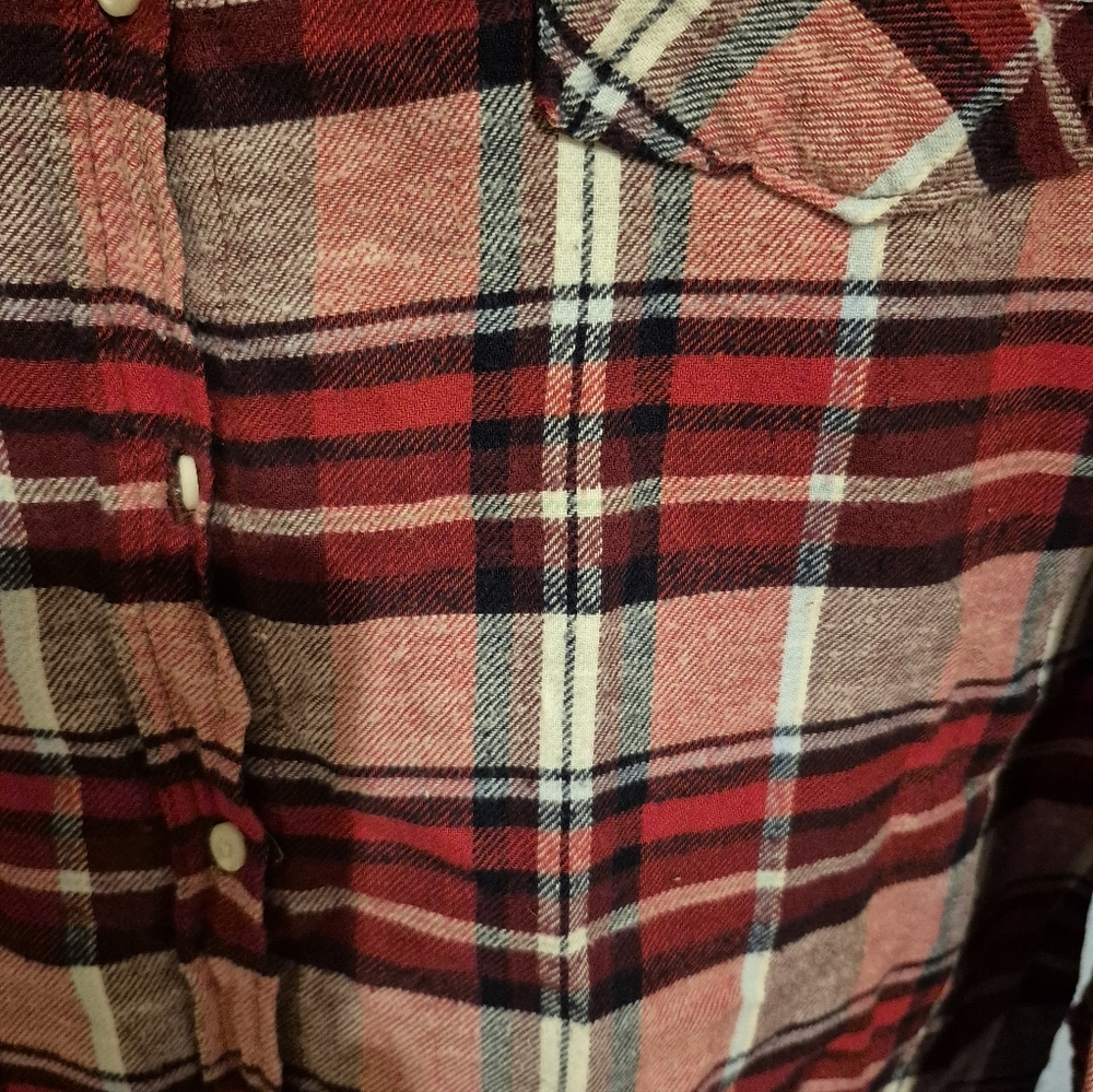 Plaid Button Up Shirt - Picture 2 of 5